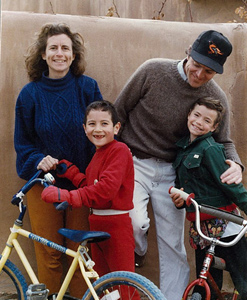 Rosemary with Jake, Sergei and Tanya