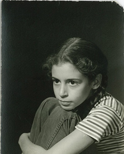 Rosemary Zibart as a girl